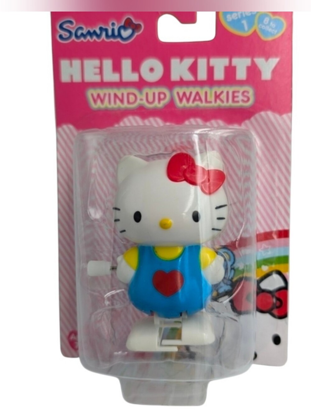 Hello Kitty Wind-Up Walkies - Red, Blue, White